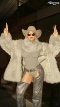 Beyonce KnowlesSexy in Beyonce Sizzles In Sexy Thong Bodysuit At Wild West Party