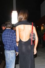 Kaia Gerber Sexy Flashes Her Hot Thong At The Pre-Emmy Awards Party In LA