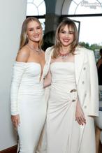 Rosie Huntington-WhiteleySexy in Rosie Huntington-whiteley Stuns In Sexy White Dress At Tiffany Cos Blue Book Launch In La