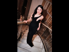  alt="Chiara Aurelia Sexy in Chiara Aurelia Sexy Stuns In A Hot Black Dress At The Bvlgari Eternal Launch In La"