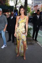 Bella HadidSexy in Bella Hadid Stuns In A Sexy Corset Dress At The Orebella Launch Event In Nyc