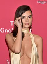 Emily RatajkowskiSexy in Emily Ratajkowski Stuns In Sexy Revealing Dress At The Kings Trust 2024 Gala