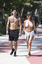 Grace BoorSexy in Grace Boor Sexy Seen With Ryan Garcia Showing Off Her Amazing Bikini Body In Miami Beach