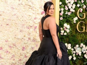 Ashley Graham Sexy in Ashley Graham Sexy Flaunts Her Hot Boobs At The 82Nd Annual Golden Globe Awards In Beverly Hills