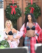  alt="Brooks Nader Sexy in Brooks Nader Spotted Sexy Flashing Her Hot Tit As She Models For A Victoria's Secret Christmas Campaign In Nyc"