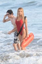 alt="Brooks Nader Sexy in Brooks Nader Sexy Shows Off Her Sizzling Body In A Spicy Red Swimsuit While Filming The Baywatch Reboot In La"