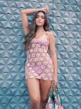  alt="Presley Elise Sexy in Presley Elise Sexy Poses In A Sizzling See-through Dress For New York Swim Week Photoshoot"