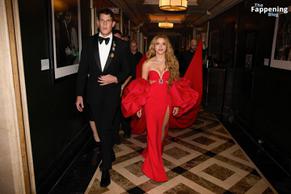 ShakiraSexy in Shakira Stuns In Sexy Red Dress At 2024 Met Gala In Nyc