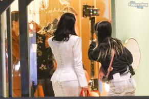 Kim Kardashian West Sexy in Kim Kardashian Sexy Spotted Flaunting Her Hot Figure During Filming Ryan Murphys Alls Fair In Los Angeles