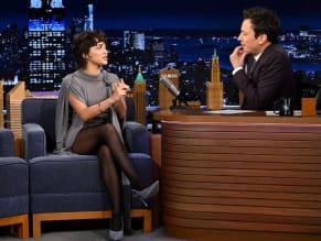 ISABELAMERCEDSEXYSHOWSOFFHERHOTLEGSINASHEERSTOCKINGSANDMINIDRESSONTHETONIGHTSHOWWITHJIMMYFALLONINNEWYORKCITY - NUDE STORY