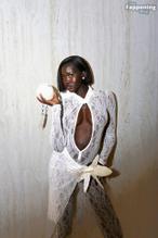 Adut AkechSexy in Adut Akech Stuns In Sexy Outfit At Met Gala In Nyc