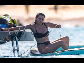 Bella Thorne Sexy Seen With Mark Emms Showing Off Her Hot Bikini Body On A Yacht At Cabo San Lucas Ocean In Mexico