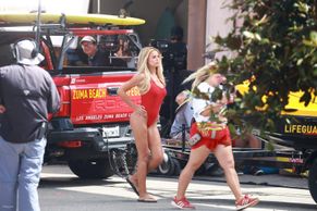  alt="Brooks Nader Sexy in Brooks Nader Sexy Shows Off Her Sizzling Body In A Spicy Red Swimsuit While Filming The Baywatch Reboot In La"