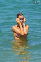 Joy CorriganSexy in Joy Corrigan Sizzles Sexy In Miami Beach In A Pink Bikini