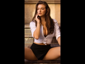 Rachel Pizzolato Sexy Shows Off Her Sultry Boobs And Legs In A Photoshoot For Greg Woodson