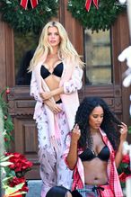  alt="Brooks Nader Sexy in Brooks Nader Spotted Sexy Flashing Her Hot Tit As She Models For A Victoria's Secret Christmas Campaign In Nyc"