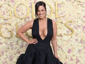 Ashley Graham Sexy in Ashley Graham Sexy Flaunts Her Hot Boobs At The 82Nd Annual Golden Globe Awards In Beverly Hills