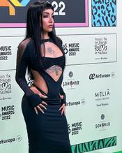 MARIABECERRASTUNNINGLOOKATLOS40MUSICAWARDSWEARINGANAMAZINGHOTBLACKDRESS - NUDE STORY