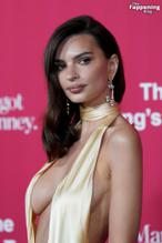 Emily RatajkowskiSexy in Emily Ratajkowski Stuns In Sexy Revealing Dress At The Kings Trust 2024 Gala