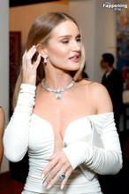 Rosie Huntington-WhiteleySexy in Rosie Huntington-whiteley Stuns In Sexy White Dress At Tiffany Cos Blue Book Launch In La