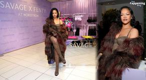 RIHANNASEXYANDHOTSTUNSINATANTALIZINGOUTFITATSAVAGEXFENTYLAUNCHPARTYINLOSANGELES - NUDE STORY