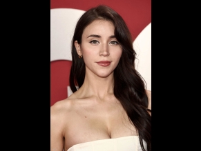 Caylee Cowan Sexy Flaunts Her Hot Cleavage At GQ Men Of The Year Event In LA