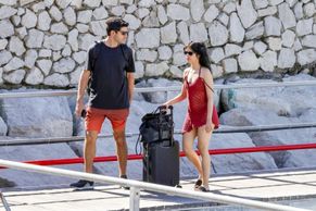  alt="Camila Cabello Sexy in Camila Cabello Sexy Spotted With Henry Junior Chalhoub Flaunting Her Hot Legs At Lo Scoglio Restaurant In Nerano"