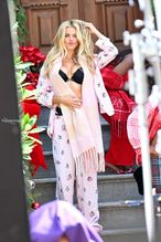  alt="Brooks Nader Sexy in Brooks Nader Spotted Sexy Flashing Her Hot Tit As She Models For A Victoria's Secret Christmas Campaign In Nyc"