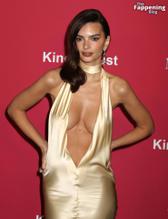 Emily RatajkowskiSexy in Emily Ratajkowski Stuns In Sexy Revealing Dress At The Kings Trust 2024 Gala