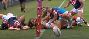 Evania PeliteSexy in Evania Pelite Sydney Roosters Vs Gold Coast Titans 2022