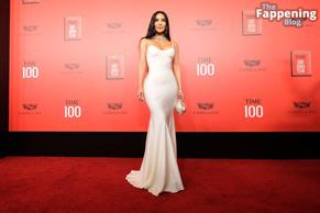 Kim Kardashian West Sexy in Kim Kardashian Sizzles Sexy At 2023 Time100 Gala