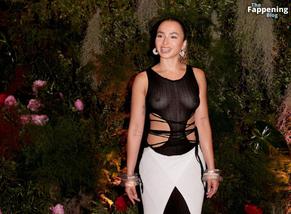 Ella EyreSexy in Ella Eyre Stuns In Sexy Sheer Top At Vogue X Netflix Bafta Television Awards Celebration