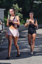 Anastasia KaranikolaouSexy in Anastasia Karanikolaou Sexy Spotted Flaunting Her Sculpted Abs And Hot Legs In Brentwood