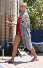  alt="Olivia Dunne Sexy in Olivia Dunne Sexy Shows Off Her Sizzling Body In A Spicy Red Swimsuit While Filming The Baywatch Reboot In La"