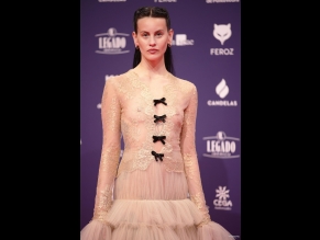 Milena Smit Sexy Flashes Her Hot Tits At The Feroz Awards In Pontevedra