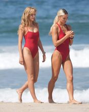  alt="Olivia Dunne Sexy in Olivia Dunne Sexy Shows Off Her Sizzling Body In A Spicy Red Swimsuit While Filming The Baywatch Reboot In La"