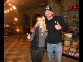 Mckenna Grace Sexy in Behind The Scenes Makeup For Five Nights At Freddy's 2