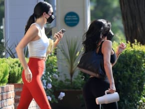 KYLIEJENNERSEXYSEENWITHKENDALLJENNERFLAUNTINGHERTONEDBODYAFTERPILATESSESSIONINBEVERLYHILLS - NUDE STORY