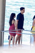  alt="Camila Cabello Sexy in Camila Cabello Sexy Spotted With Henry Junior Chalhoub Flaunting Her Hot Legs At Lo Scoglio Restaurant In Nerano"