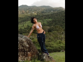 Diane Guerrero Sexy Poses Her Hot Figure In A Bikini And Lingerie Photoshoot By Natalia Colonia