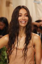 Zoe SaldanaSexy in Zoe Saldana Stuns In Sexy Dress At The Met Gala In Nyc