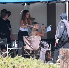  alt="Brooks Nader Sexy in Brooks Nader Sexy Shows Off Her Sizzling Body In A Spicy Red Swimsuit While Filming The Baywatch Reboot In La"