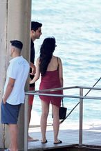  alt="Camila Cabello Sexy in Camila Cabello Sexy Spotted With Henry Junior Chalhoub Flaunting Her Hot Legs At Lo Scoglio Restaurant In Nerano"