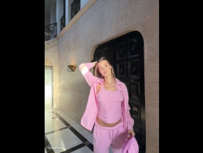 alt="Joy Corrigan Sexy in Joy Corrigan Sexy Shows Off Her Sultry Pokies And Abs In Pink Outfit"