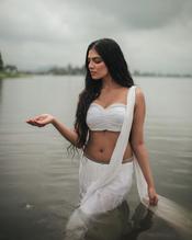 Malavika MohananSexy in Malavika Mohanan Wet & Wild