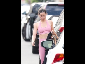 Ana De Armas Sexy Spotted Showing Off Her Fit Body As She Leaves The Gym In LA