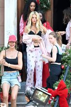  alt="Brooks Nader Sexy in Brooks Nader Spotted Sexy Flashing Her Hot Tit As She Models For A Victoria's Secret Christmas Campaign In Nyc"