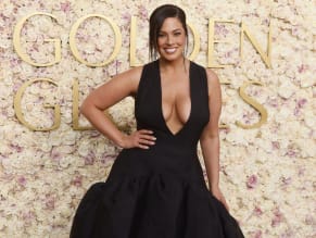 Ashley Graham Sexy in Ashley Graham Sexy Flaunts Her Hot Boobs At The 82Nd Annual Golden Globe Awards In Beverly Hills