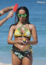 AnittaSexy in Anitta Stuns In Sexy Bikini Shoot At Grumari Beach