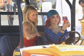  alt="Brooks Nader Sexy in Brooks Nader Sexy Shows Off Her Sizzling Body In A Spicy Red Swimsuit While Filming The Baywatch Reboot In La"